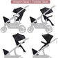 Momcozy Baby Stroller Wagon Seat Only | Extra Wagon Seat Attachment For Changego Stroller | Safety Harness | Easy Install