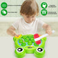 YEEBAY Whack A Frog Game with 2 Hammers, Toddler Early Developmental Learning Toy, Fun Birthday Gift for Kids Age 2+, Toys for 2