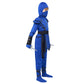 Spooktacular Creations Halloween Ninja Costume Kids, Blue Black Ninja Dragon Costume Set, Boys Halloween Outfit For Dressup And