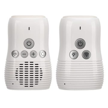Audio Baby Monitor, 2.4GHz Two Way Talk Smart Baby Monitor, Night Light Audio Monitor for Baby Care, Noise Detection, 20 Hours S