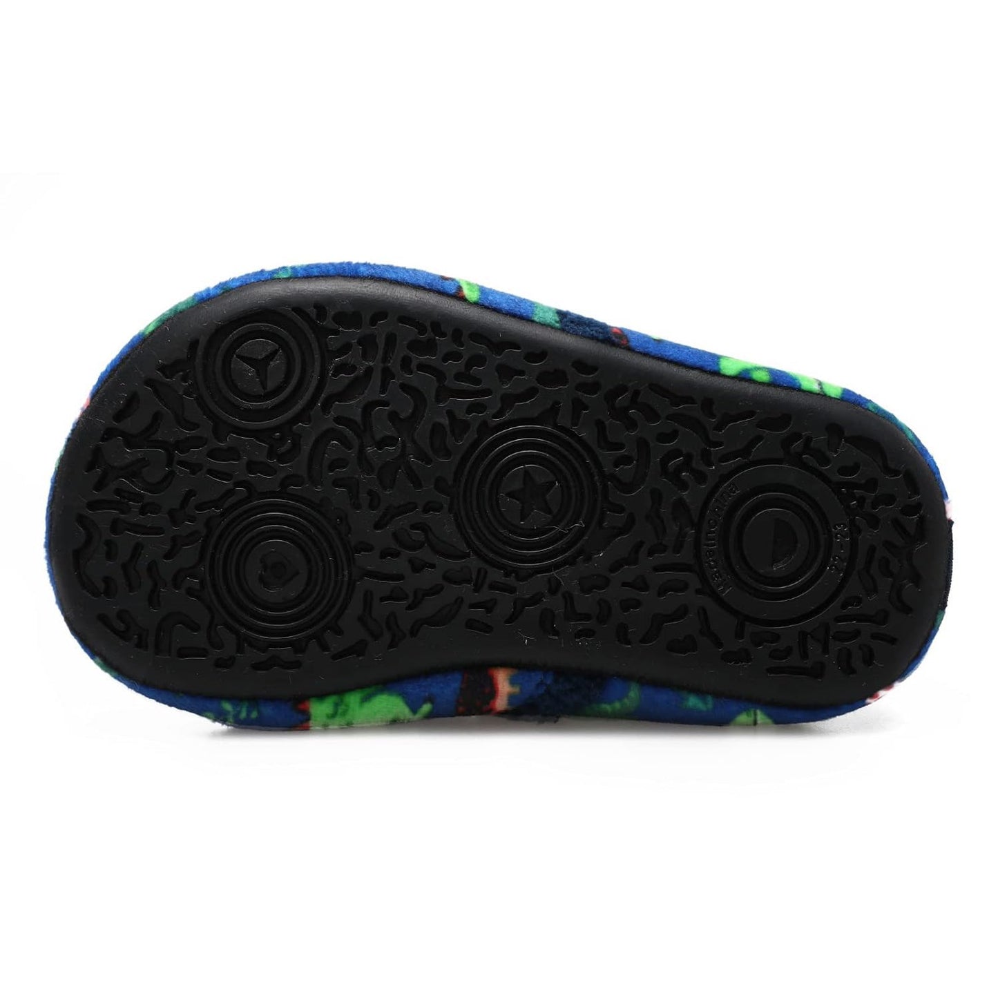 Lisdwde Kids Slippers Boys Girls House Slippers Indoor Shoes Winter Warm Cotton Slipper Cozy Plush Home Slippers Blue Dinosaur 3