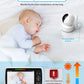 Ifamily Baby Monitor - Large 5' Screen With 30Hrs Battery Life - Remote Pan-Tilt-Zoom;No Wifi, Two-Way Audio, Night Vision, Tem