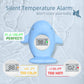 Baby Bath Tub Thermometer - Bathtub Water Thermometer With Room Temperature - Safety Floating Whale Bathtub Toy - New Upgraded M