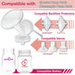Nenesupply 2Pc 27Mm Flanges Compatible With Spectra S1 Spectra S2 Synergy Gold Breastpumps Replacement To Spectra Pump Parts And