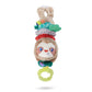 Infantino Music & Motion Pulldown Sloth - Musical plush sloth with multi-textured teether for tactile exploration, easily attach