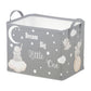 Runtoo Elephant Animal Nursery Decor Baby Basket Dream Big Little One Baby Shower Decorations Gift Basket Toddler Toy Box Laundr