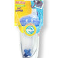 Nuby Tritan No-Spill 10 Oz Trainer Cup With Silicone Spout, 360 Weighted Straw & Hygienic Cover, Blue