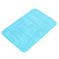 Soft and Comfortable Floor Cushion, AntiSlip Cushion, for Bathroom Kitchen(Light Blue)