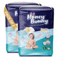 Honey Bunny Everyday Baby Diapers Pants | Large (L), 96 Count, 914 Kg | Silky Soft On Skin, Bubble Layer | 12 Hours Protection 