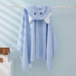 Beenific Baby Hooded Towel,Toddler Hooded Bath Towel Baby Towels And Washcloths Baby Bath Essentials(Blue Elephant)