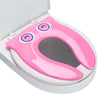 Portable Potty Seat For Toddler Travel - Foldable Non-Slip Potty Training Toilet Seat Cover For Girls, Baby Kids With Drawstring