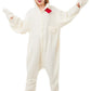 Canasour Chicken Onesie Kids Halloween Cosplay Costume Girls One Piece Rooster Pjs Anime Unisex Hoodie Pajamas For 6-8 Years Boy