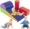 Kids Climb&Crawl Toys for Toddlers 1-3 Baby Playing Blocks 5pcs Kids Climbing Toys Indoor Crawling Gym Equipment for Toddler Fun
