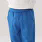 Gfqlong Toddler Boys 3 Pack Cotton Active Jogger Sweatpants,Kids Casual Athletic Solid Pocket Pull On Pants,Blue+Yellow+Red