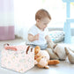 Fxolcshe Rectangular Pink Cat Baskets,Cute Kids Toy Storage Basket Bin,Pink Gift Organizer,Toys Box,Toy Organizer,Baby Nursery,E