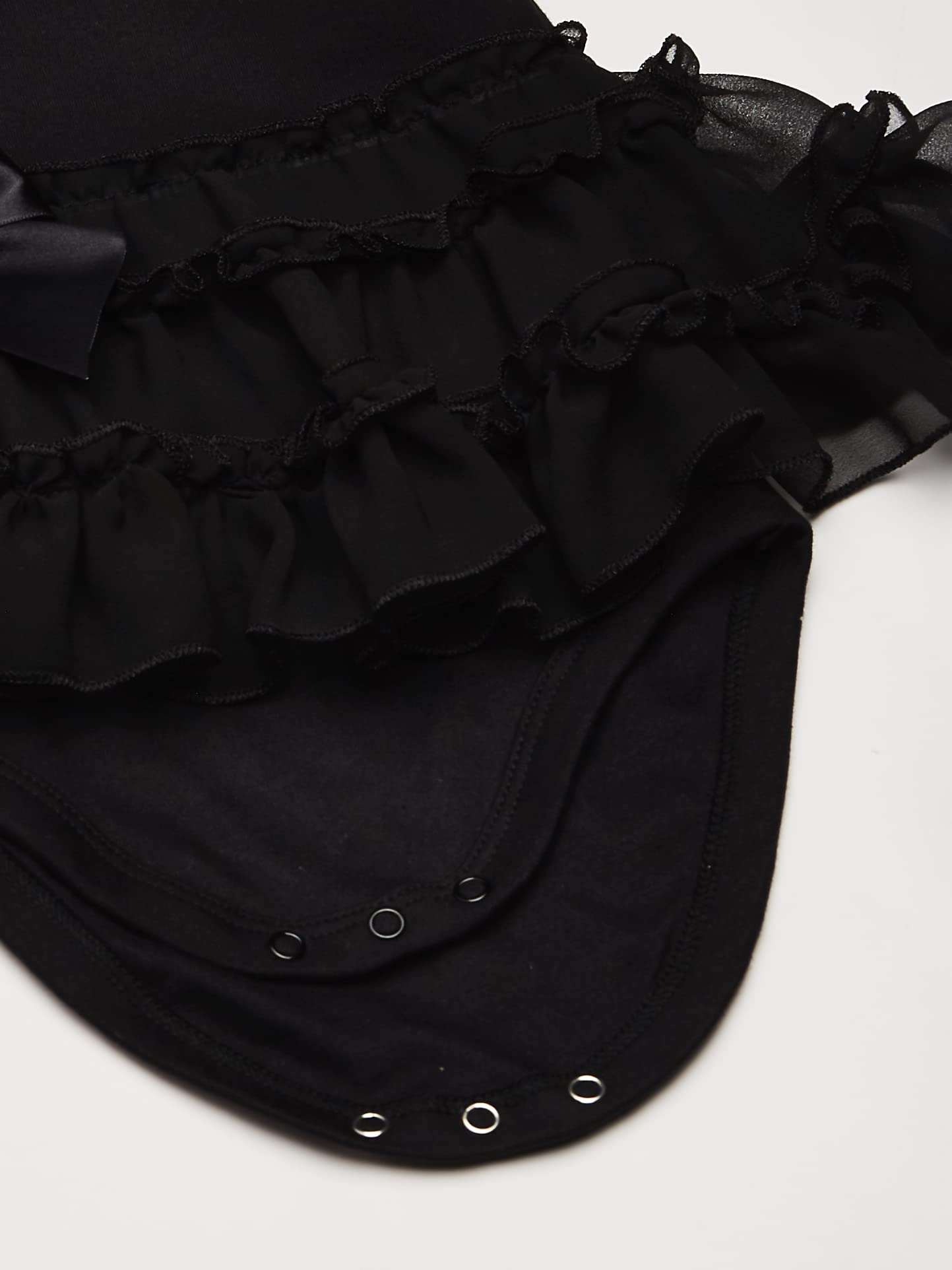 Gerber Baby Girls' Bodysuit With Tutu Skirt, Black Dress, 0-3 Months