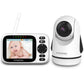 Hellobaby Baby Monitor With 3.2'' Ips Screen - Baby Camera Monitor With Remote Pan-Tilt-Zoom Camera No Wifi, Infrared Night Visi