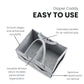 Pandaear 2 Pack Baby Diaper Caddy Organizer, Portable Diaper Holder Nursery Storage Basket For Wipes & Baby Stuff, Collapsible B