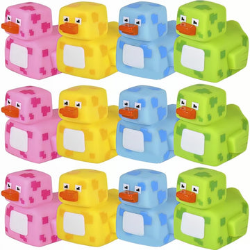 Rhode Island Novelty 2 Pixelated Rubber Duckies