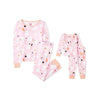 The Children'S Place Baby Girls Family Matching Christmas Holiday Sets, Snug Fit 100% Cotton, Pajama Set, Hlwn Pnk Ghost, 9-12 M