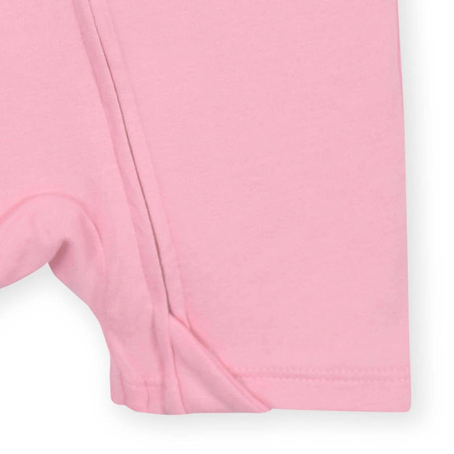 Gerber Unisex Baby Buttery Soft Short Sleeve Romper With Viscose Made From Eucalyptus, Sea Pink, 12 Months
