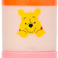 Whiskware Disney Winnie The Pooh Stackable Snack Containers for Kids and Toddlers, 3 Stackable Snack Cups for School and Travel,
