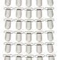 Yueton 30Pcs Metal Pacifier Clips Bib Clips Suspender Clips