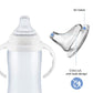 4/6 Packs Replacement Silicone Spout Compatible With Nuk Learner Cup & Active Cup, Soft Transition Spout For Sippy Cups, Leak-Pr