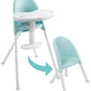 Primo Cozy Tot Deluxe Convertible Folding High Chair - Portable Foldable Baby Chair/Toddlers Highchair - Travel Friendly, Remova