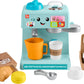 Fisher-Price Toddler Toy Laugh & Learn Learn & Serve Coffee Cafe Playset with Smart Stages & 10 Pretend Play Pieces for Ages 18+