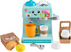 Fisher-Price Toddler Toy Laugh & Learn Learn & Serve Coffee Cafe Playset with Smart Stages & 10 Pretend Play Pieces for Ages 18+