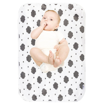 Baby Diaper Changing Pad, 21 5/8' X 31.5' Waterproof Changing Pad Liners - Reusable Soft And Absorbent Portable Changing Mat(C