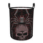 Pevtufa Spider With Skull Foldable Laundry Basket Organizer,Fabric Clothes Toy Storage Basket Nursery Hamper Storage Bin For Hou