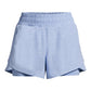 Avia Activewear Womens Cycling Lined Running Shorts, Blue Brick, 3XL