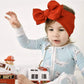 Baby Girl Bow Headbands Newborn Hairband Baby Turban Knotted Elastic Headwrap For Toddler Hair Accessories