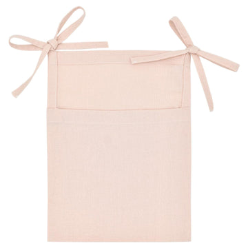 CALANDIS Baby Crib Cot Hanging Storage Bag Diaper Storage Toy Diaper Bag Pink | Storage Bags | Home Organization | Household Sup