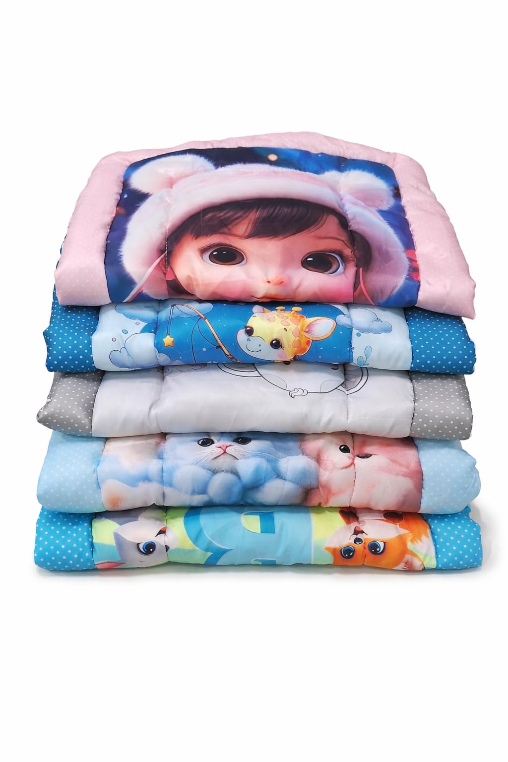 SKENTERPRISE Soft Cotton Baby Godadi for Newborn | Lightweight & Breathable Baby Blanket | Skin Friendly Baby Bedding | Washable