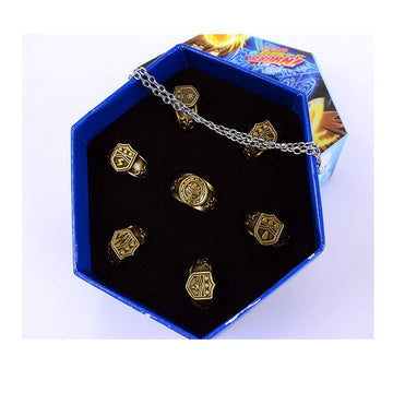 Ctmweb Katekyo Hitman Reborn Accessories - Set Of Seven Rings And Necklace