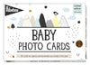 Milestone Over The Moon Baby Keepsake Cards Newborns First Year Memories