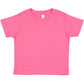 Rabbit Skins 3321 - Fine Jersey Toddler T-Shirt, Hot Pink, 5/6