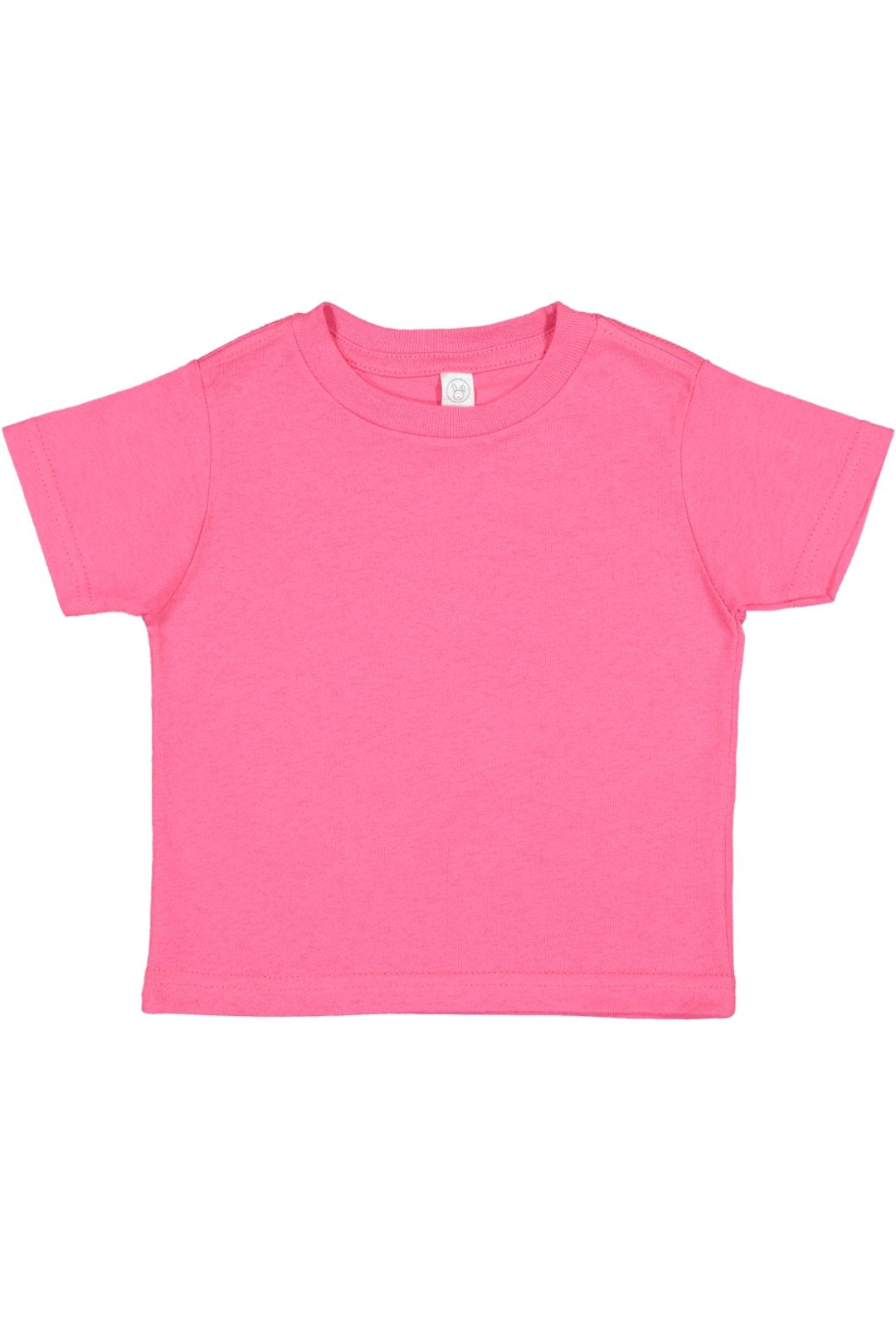 Rabbit Skins 3321 - Fine Jersey Toddler T-Shirt, Hot Pink, 5/6