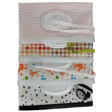 4 Pack Reusable Eco Friendly Durable Portable Wet Wipe Pouch,Travel Wipes Bag Travel Wipes Dispenser Wipe Pouches Baby Wet Wipe