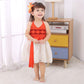 Lovely Mermaid Baby Girls Princess Dress Costume Onesie Romper Bodysuit Halloween Christmas Dress Up (E66,3-4T)