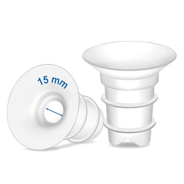 Maymom Flange Inserts 15mm Compatible with Spectra, Medela 24 mm Shields, Momcozy S9 Pro/S12 Pro, Willow Wearable Cup. Compatibl