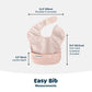 Tiny Twinkle Mess-Proof Baby Bib - Waterproof Bib For Baby Boy Or Girl - Machine Washable - Adjustable Closure - Pvc Bpa & Phtha