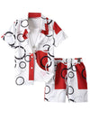 MAFIA OX Boys Short Sleeve Shirt & Shorts Clothing Set | Summer Special Regular Fit Collared Shirt with Front Button & Chest Poc
