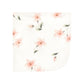 Hudson Baby Unisex Baby Flannel Cotton Washcloths, Pink Dainty Floral 10 Pack, One Size