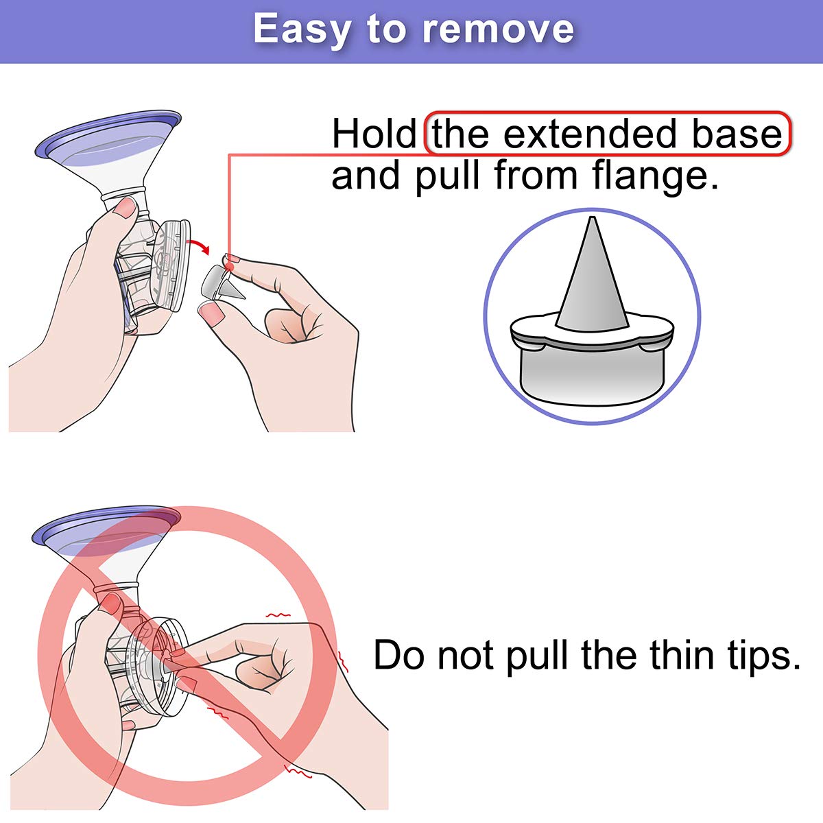 Nenesupply 4 Pc Duckbill Valves Compatible With Lansinoh Pumps Parts And Breast Pumps Replacement To Lansinoh Valves. Use With S