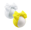 Lddcx Bows For Baby Girls Headband, Newborn Bows Headbands Baby Hair Bows Hairbands Hair Accessories.(Fd104) (Yellow White)