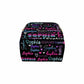 Customized School Bag With Name, Large Capacity Waterproof Diaper Bag, Heart Pattern Monogram Nappy Backpack With Thermal Pocket